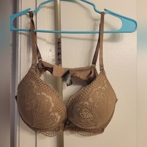 Brown Lace 36C Underwire Bra